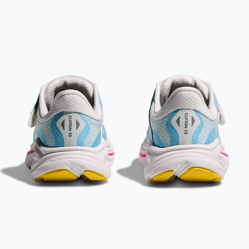 Children's running shoes HOKA Clifton 10 frost/soaring blue 6