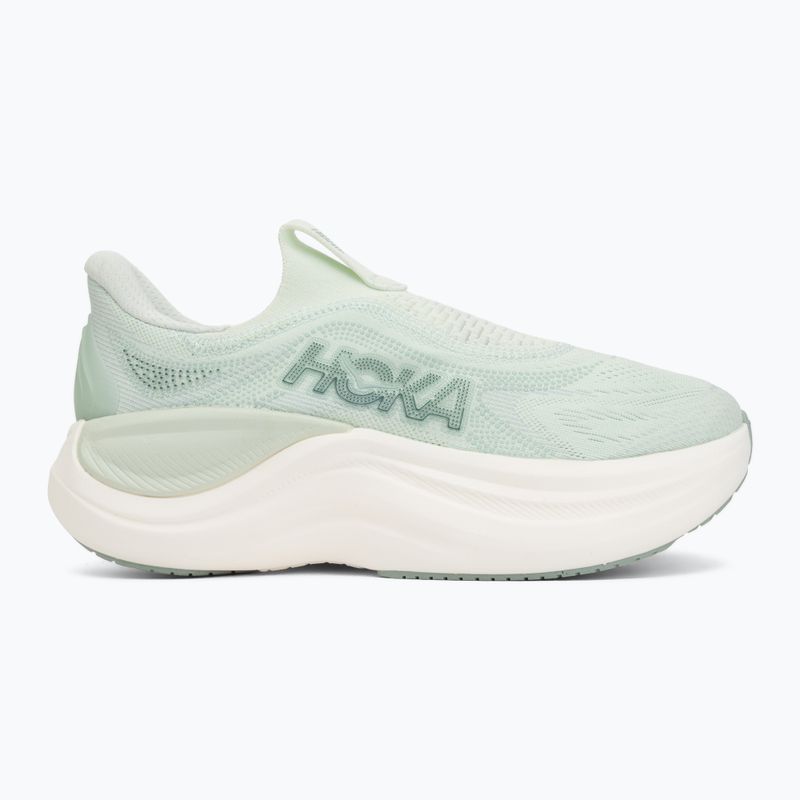 Women's running shoes HOKA Skyward Laceless sea glass/sage 2