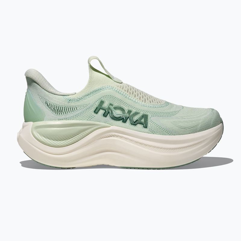 Women's running shoes HOKA Skyward Laceless sea glass/sage 2
