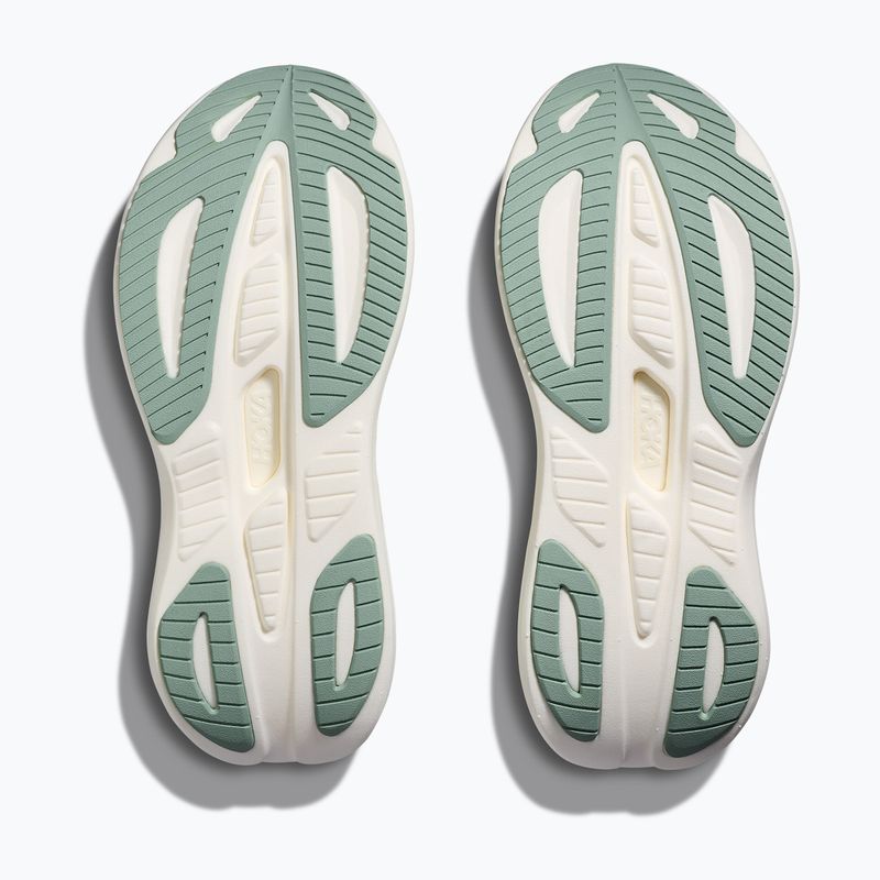 Women's running shoes HOKA Skyward Laceless sea glass/sage 7