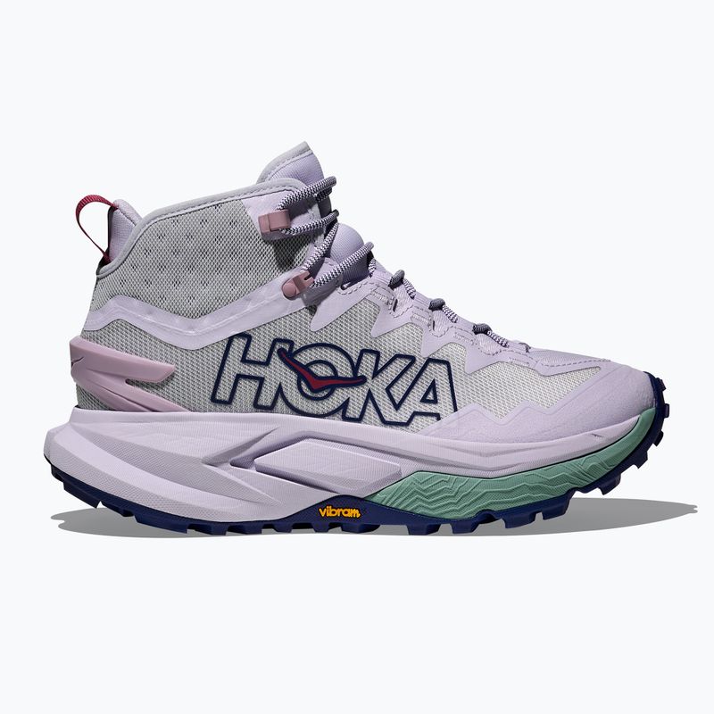 Women's trekking boots HOKA Mafate Hike ambient blue/blueberry 3