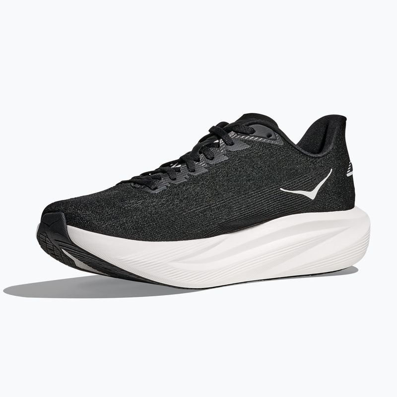 Men's running shoes HOKA Mach 7 black/white 2