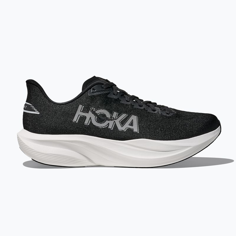 Men's running shoes HOKA Mach 7 black/white 3