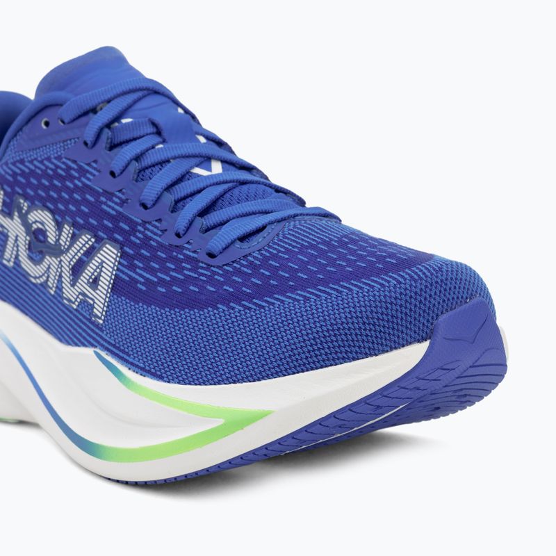Men's running shoes HOKA Mach 7 cobalt blue/neon green 7