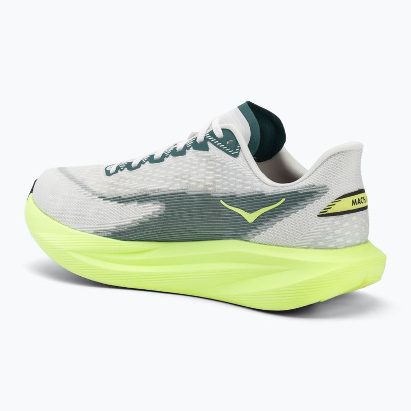 Men's running shoes HOKA Mach 7 Wide frost/neon yuzu 3