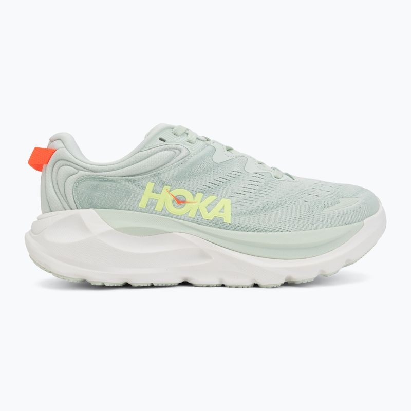 Women's running shoes Hoka Gaviota 6 sea glass/sage 2