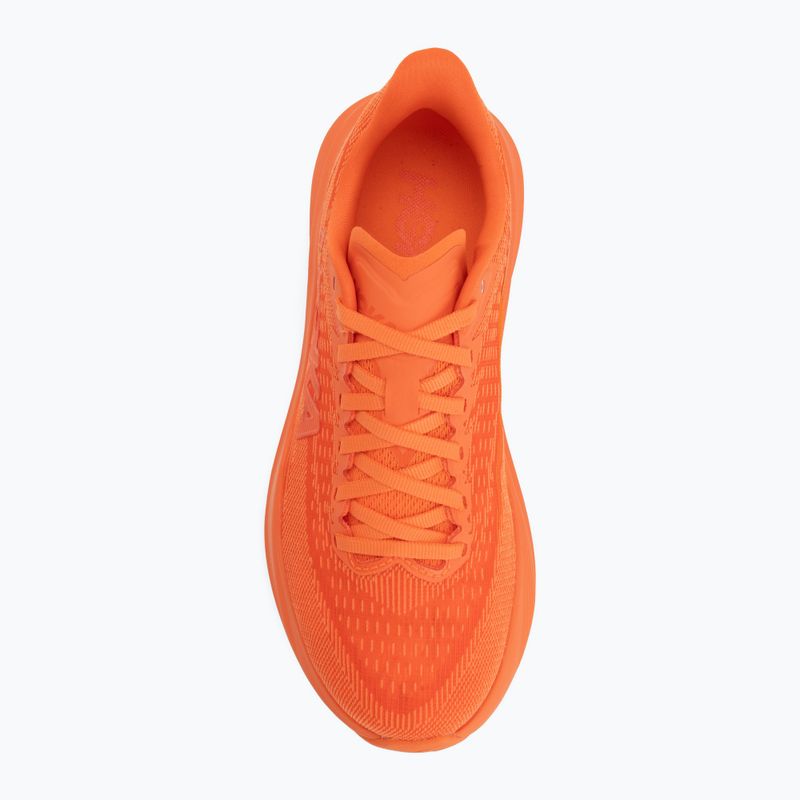 Women's running shoes HOKA Mach 7 bell pepper/bell pepper 5