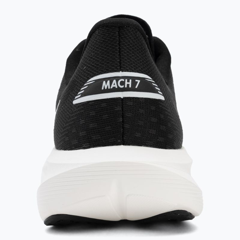 Women's running shoes HOKA Mach 7 black/white 6