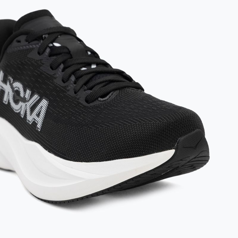 Women's running shoes HOKA Mach 7 black/white 7