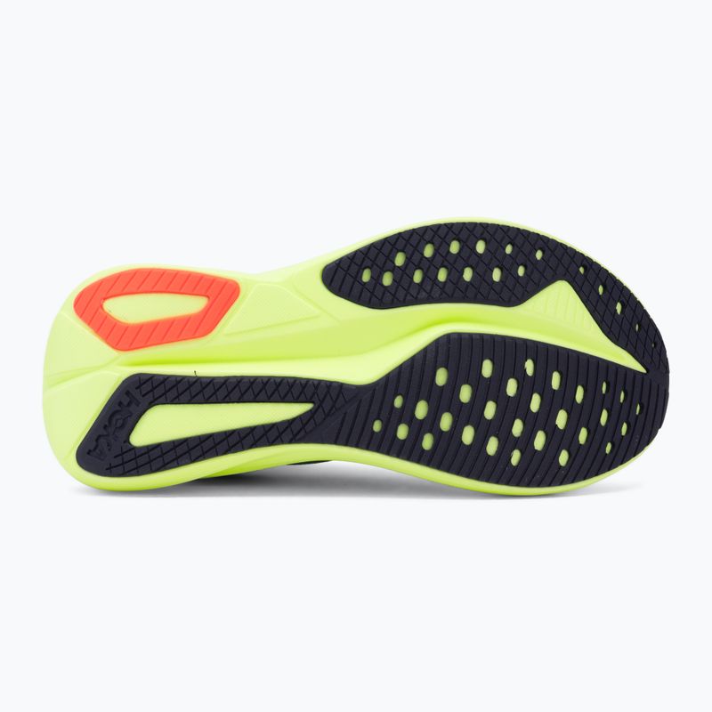 Women's running shoes HOKA Mach 7 frost/neon yuzu 4