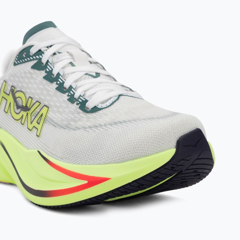 Women's running shoes HOKA Mach 7 frost/neon yuzu 7