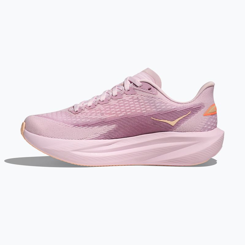 Women's running shoes HOKA Mach 7 lilac cream/tangerine glow 4