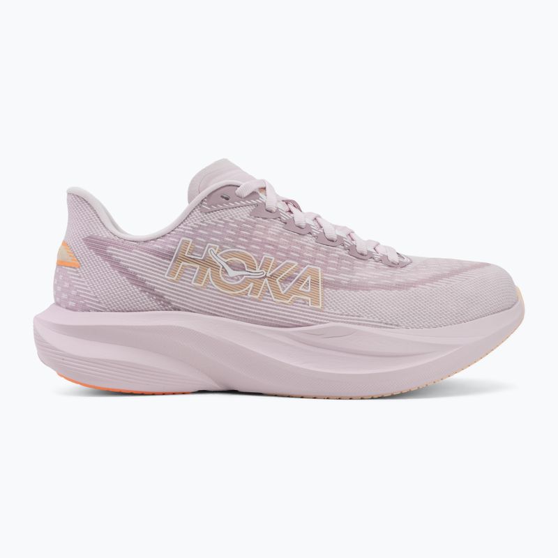 Women's running shoes HOKA Mach 7 lilac cream/tangerine glow 2
