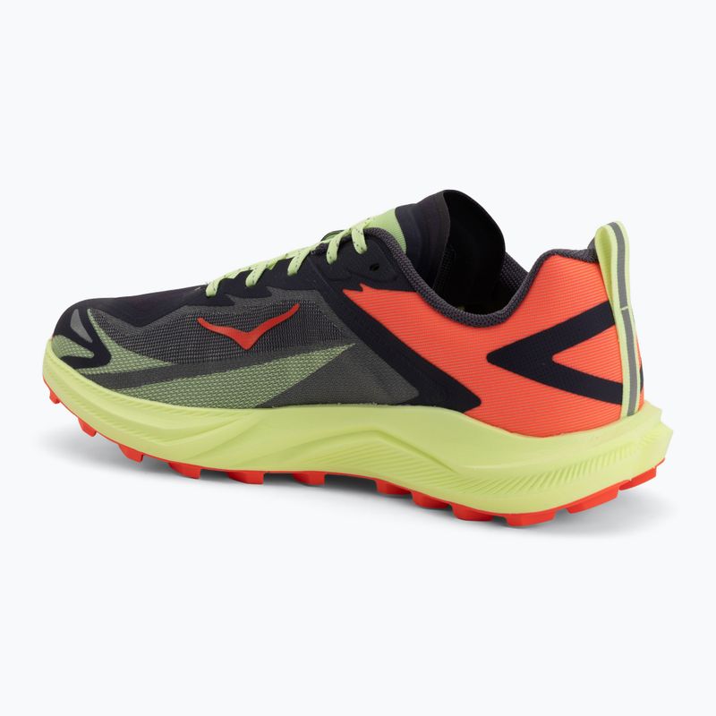 Men's running shoes HOKA Zinal 3 squid ink/neon yuzu 3