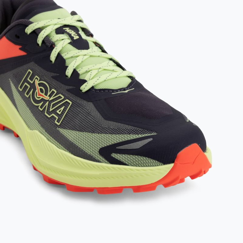 Men's running shoes HOKA Zinal 3 squid ink/neon yuzu 7