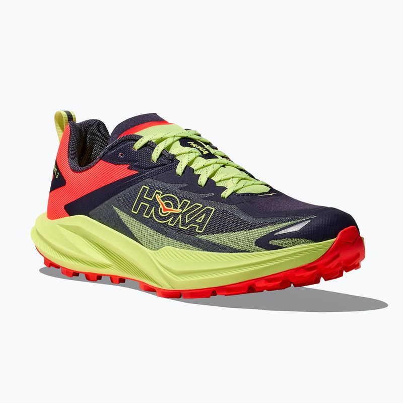 Men's running shoes HOKA Zinal 3 squid ink/neon yuzu