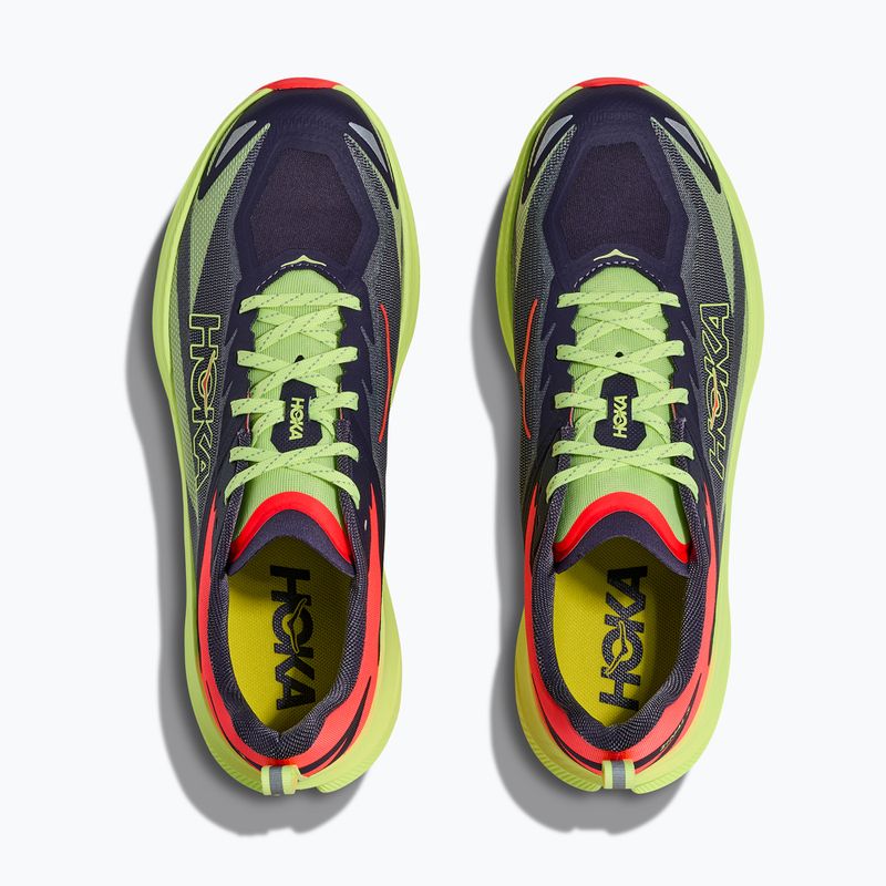 Men's running shoes HOKA Zinal 3 squid ink/neon yuzu 7