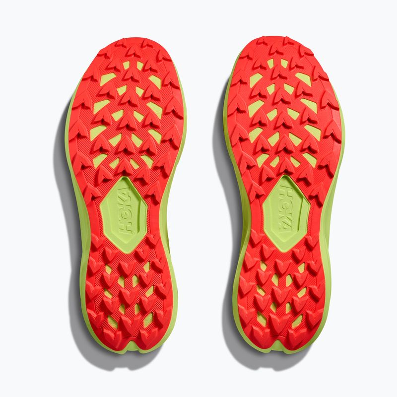 Men's running shoes HOKA Zinal 3 squid ink/neon yuzu 8