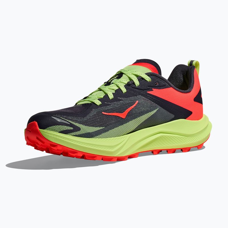 Women's running shoes HOKA Zinal 3 squid ink/neon yuzu 2