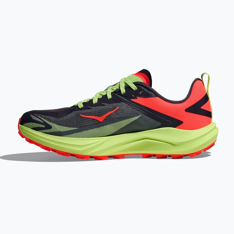 Women's running shoes HOKA Zinal 3 squid ink/neon yuzu 4