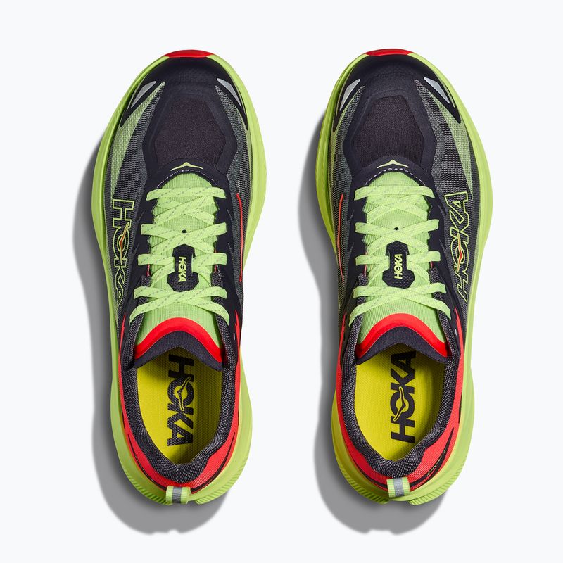 Women's running shoes HOKA Zinal 3 squid ink/neon yuzu 7