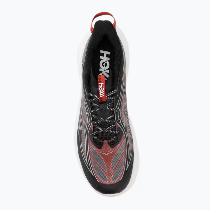 Men's running shoes HOKA Mach Remastered carbon black / habanero 5
