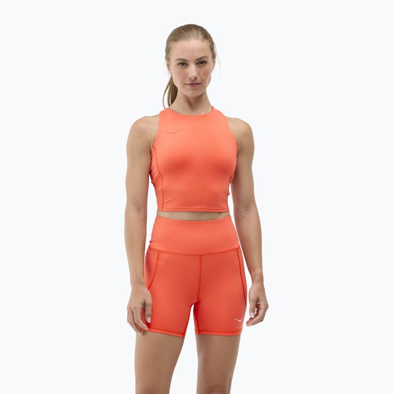 Training bra HOKA Elaro Crop bell pepper 3