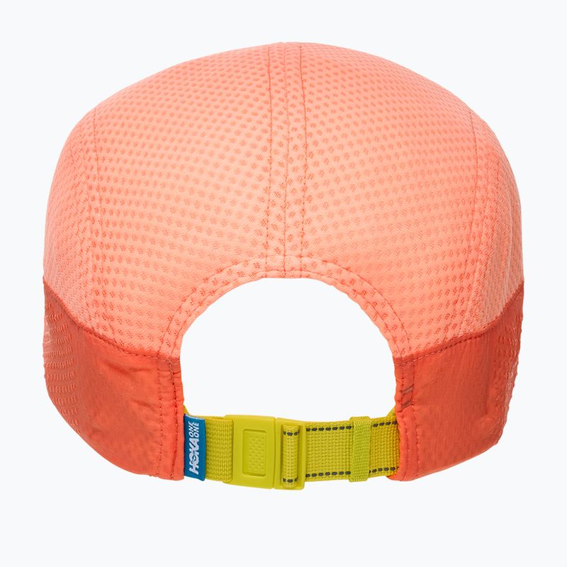 Baseball cap HOKA Trail Race neon cantaloupe 4