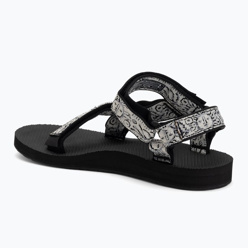 Women's sandals Teva Original Universal windy summer black/white 3