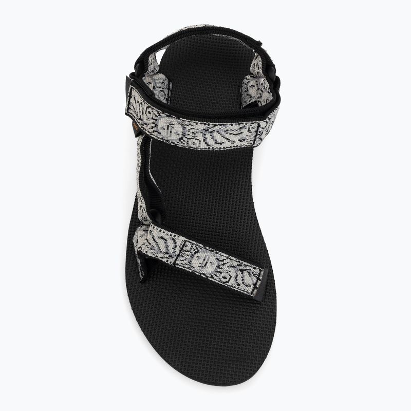 Women's sandals Teva Original Universal windy summer black/white 5