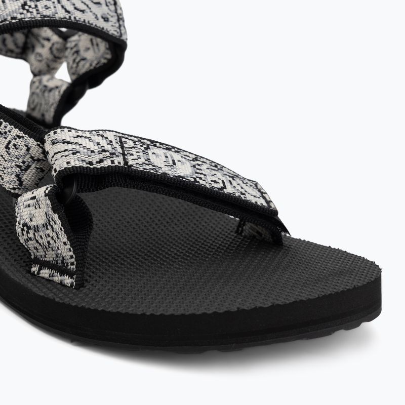 Women's sandals Teva Original Universal windy summer black/white 7