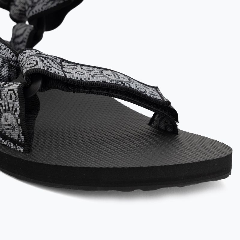 Men's sandals Teva Original Universal windy summer black/grey 7