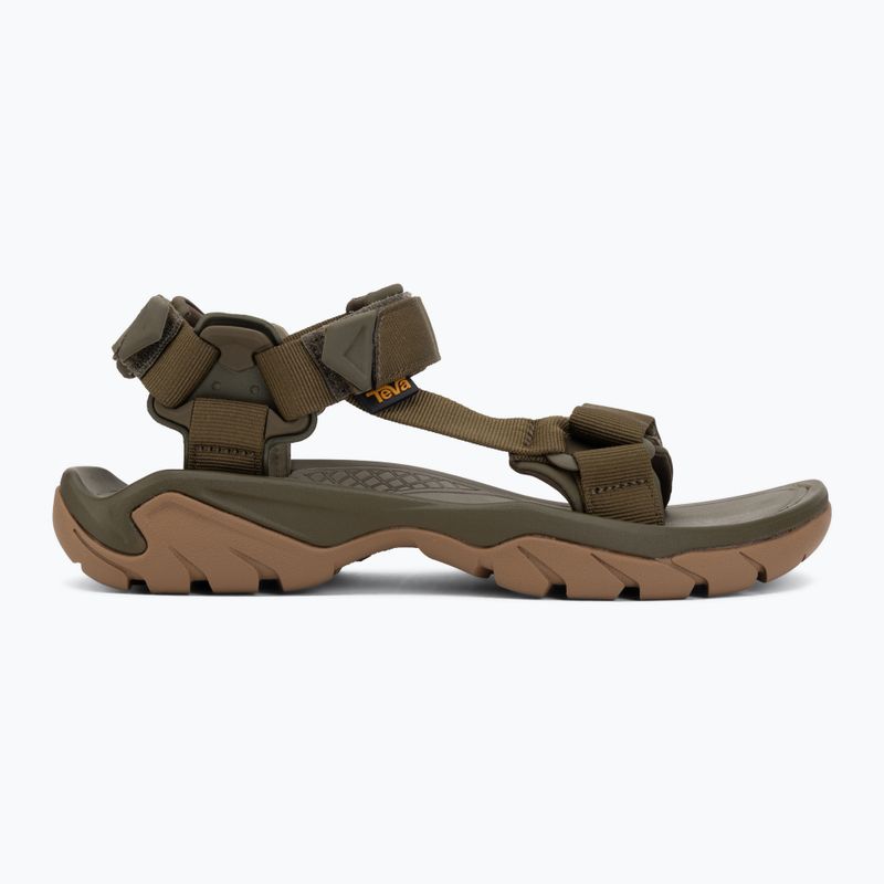 Men's sandals Teva Terra Fi 5 Universal dark olive/honey brown 2