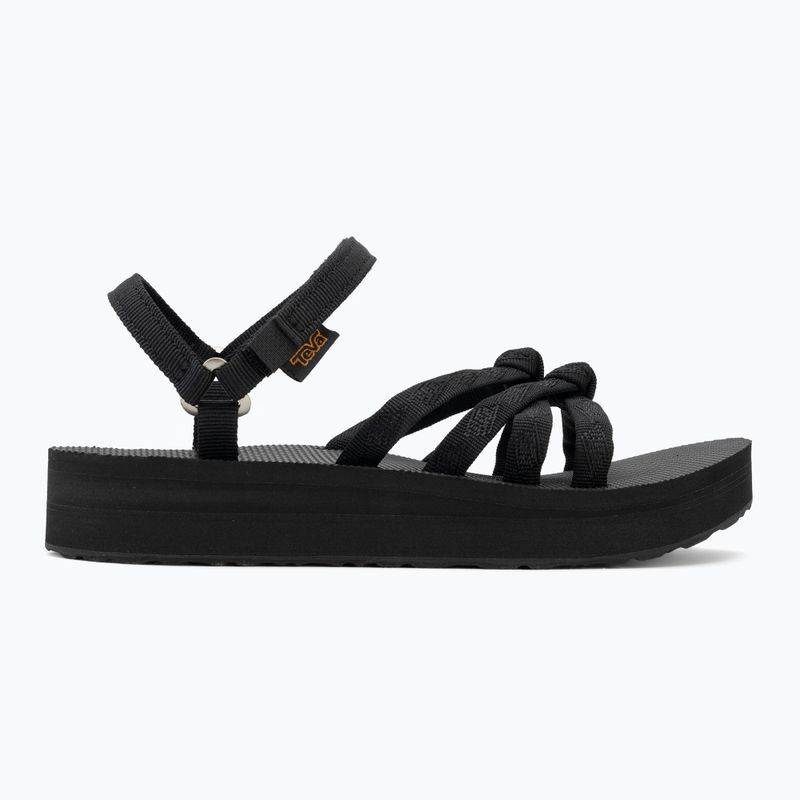 Women's sandals Teva Midform Kena Slim black 2