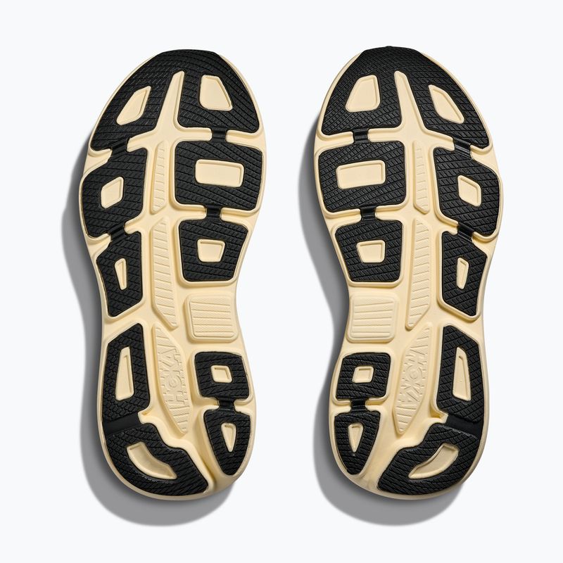 Men's running shoes Hoka Bondi 9 carbon black/yellow gold 7