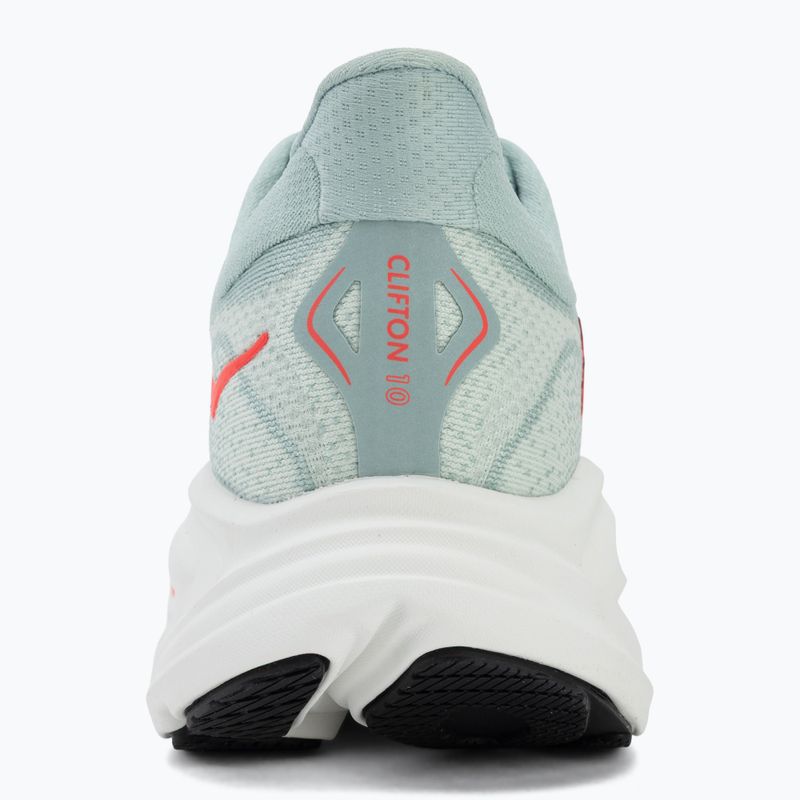 Men's running shoes HOKA Clifton 10 sage/neon flame 6