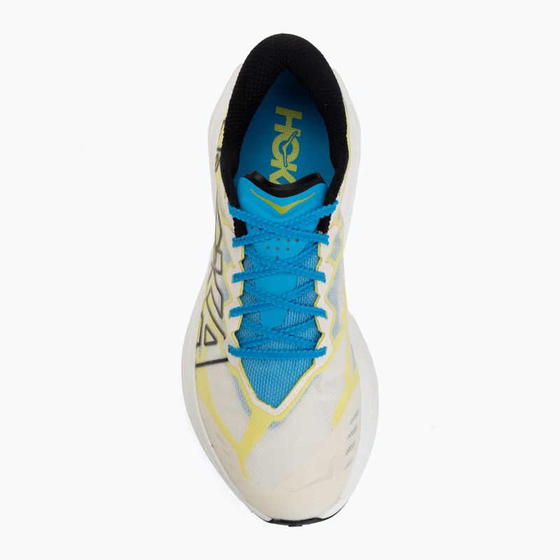 Men's running shoes HOKA Rocket X Trail skyward blue/alabaster 5
