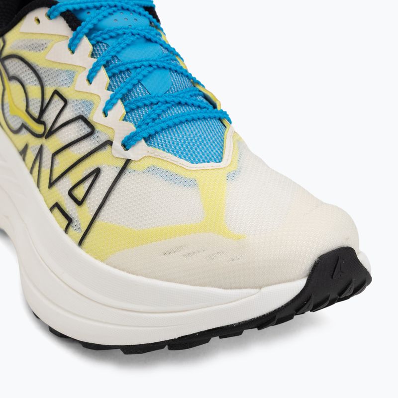 Men's running shoes HOKA Rocket X Trail skyward blue/alabaster 7