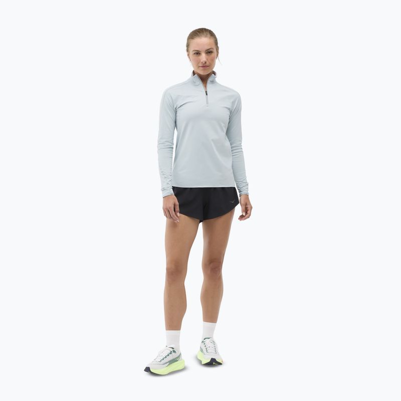 Women's running sweatshirt HOKA GlideTech Quarter Zip mineral blue 2