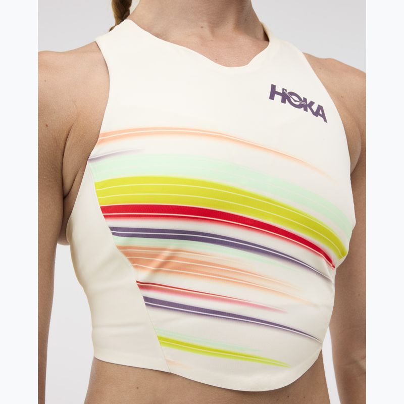 Training top HOKA Race Day Crop alabaster flare 2