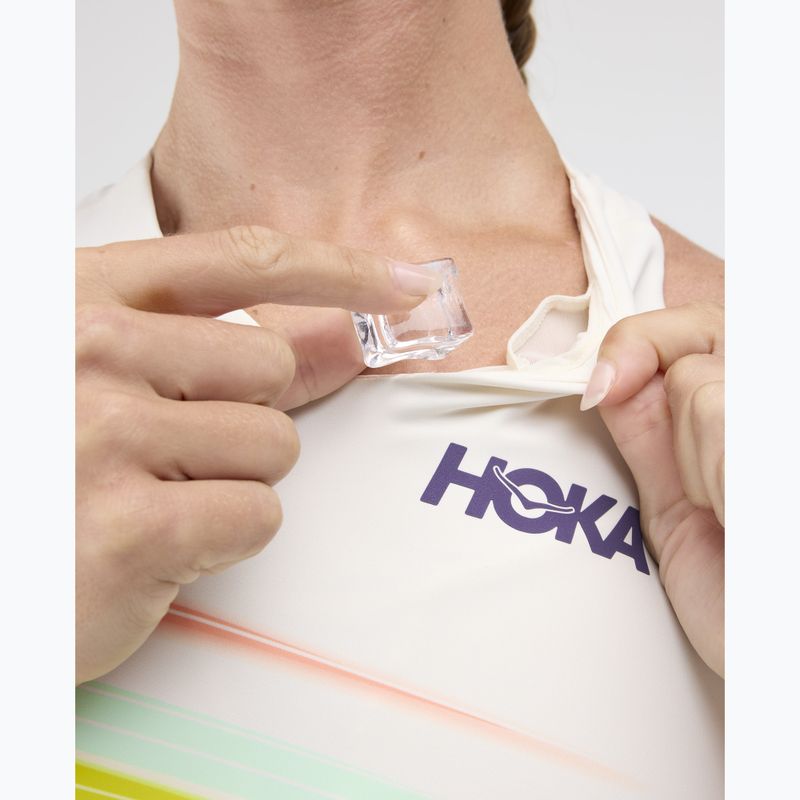 Training top HOKA Race Day Crop alabaster flare 10