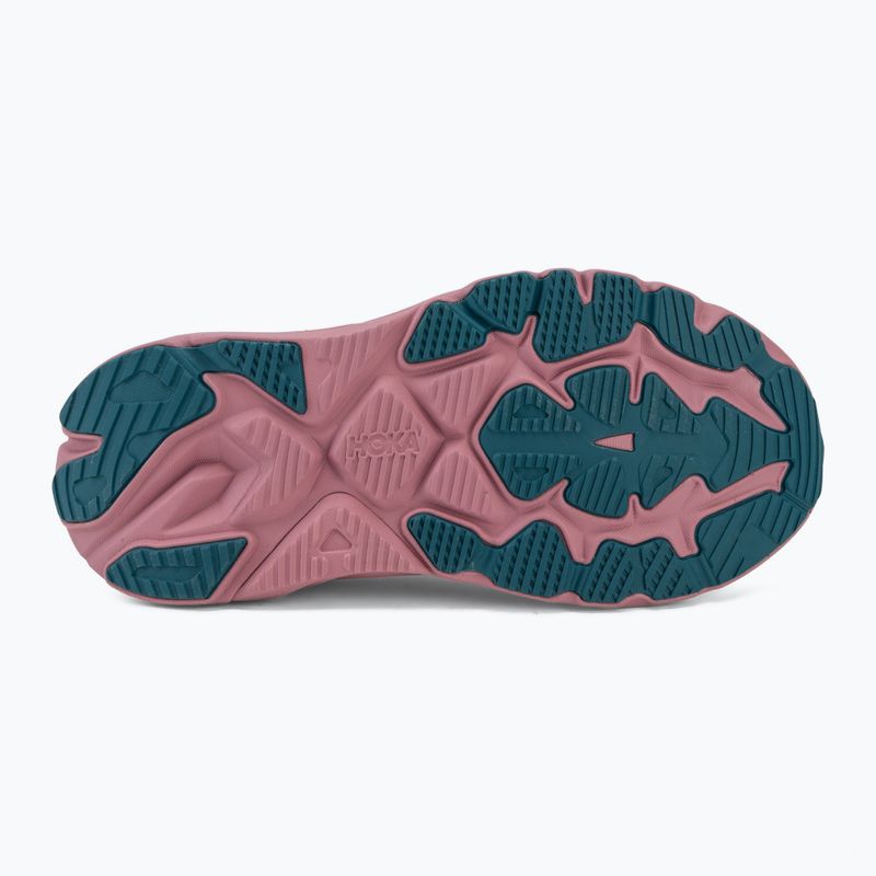 Women's running shoes HOKA Arahi 8 Wide alabaster/lingonberry 4