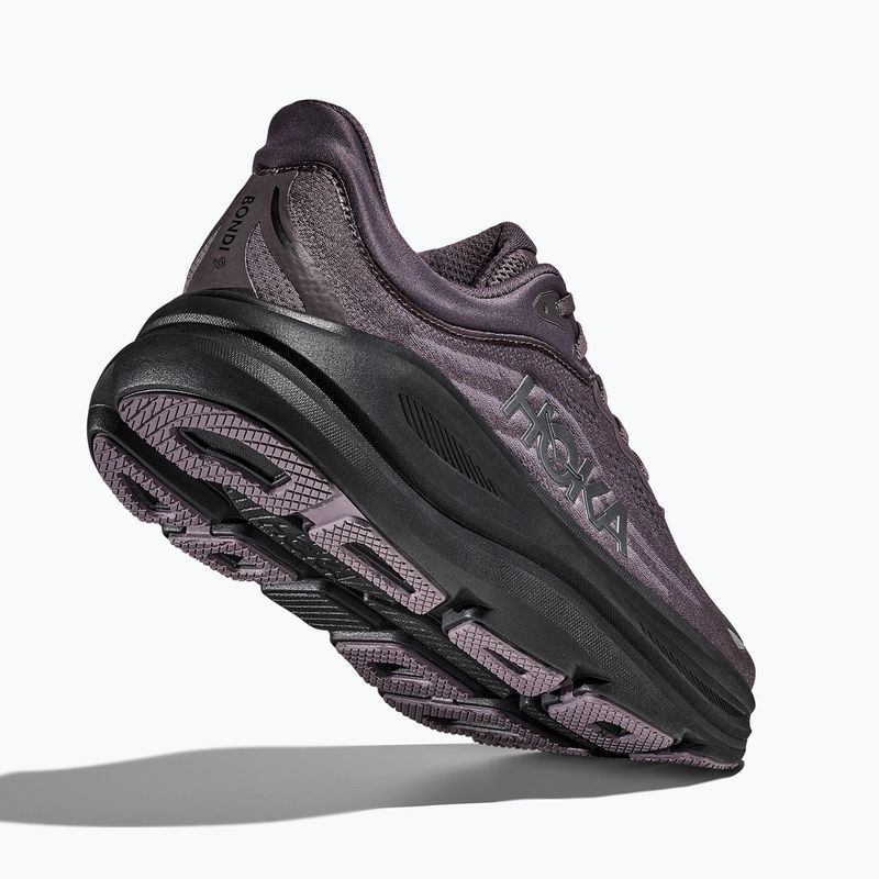 Men's running shoes Hoka Bondi 9 galaxy /carbon black 5