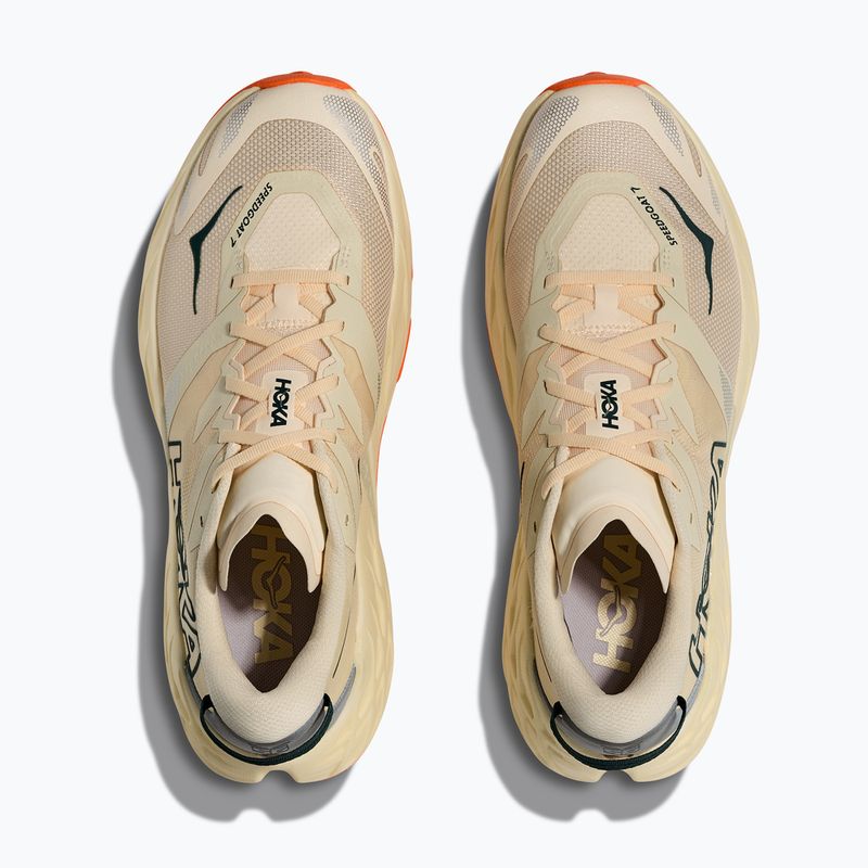 Men's running shoes HOKA Speedgoat 7 vintage yellow/turmeric 7