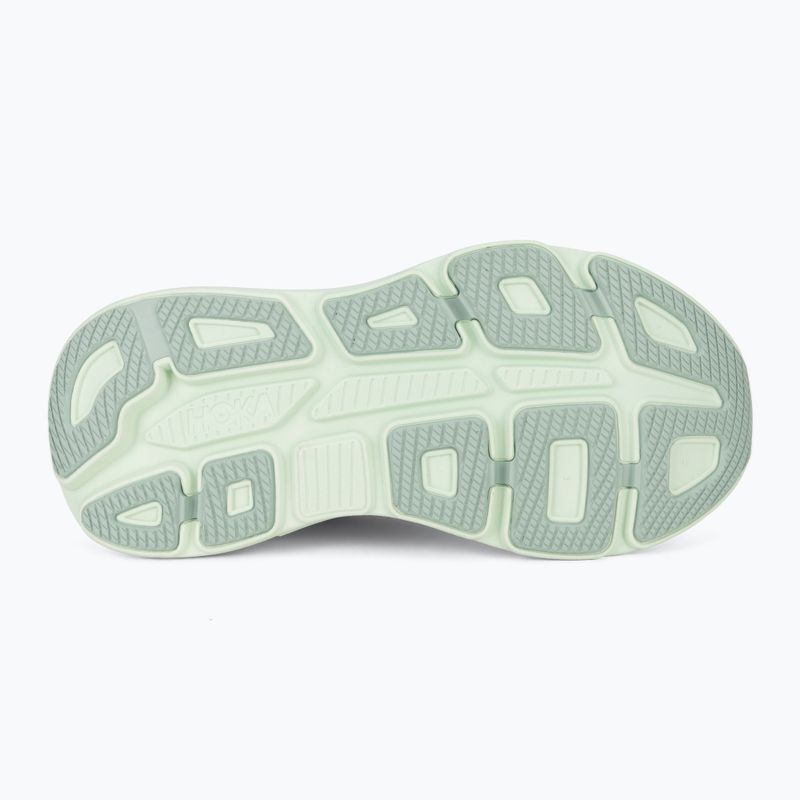 Women's running shoes Hoka Bondi 9 cosmic grey/sea glass 4