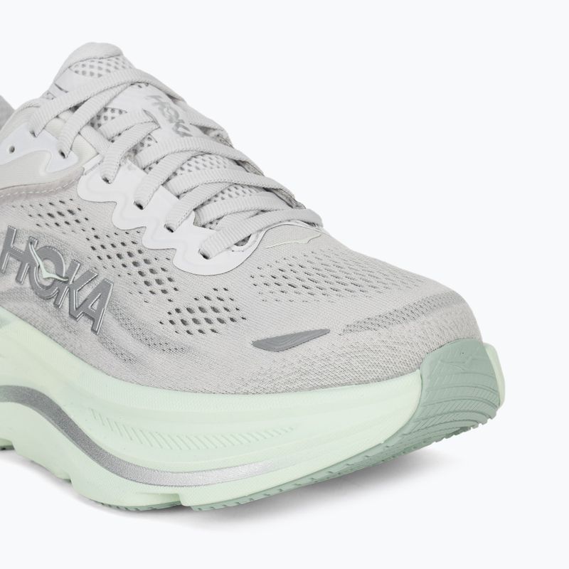Women's running shoes Hoka Bondi 9 cosmic grey/sea glass 7