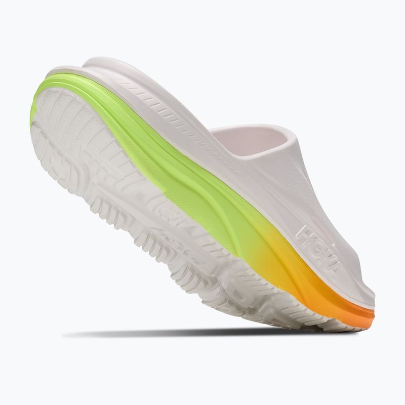 Slides HOKA Ora Recovery Slide 3 white/neon yuzu 5