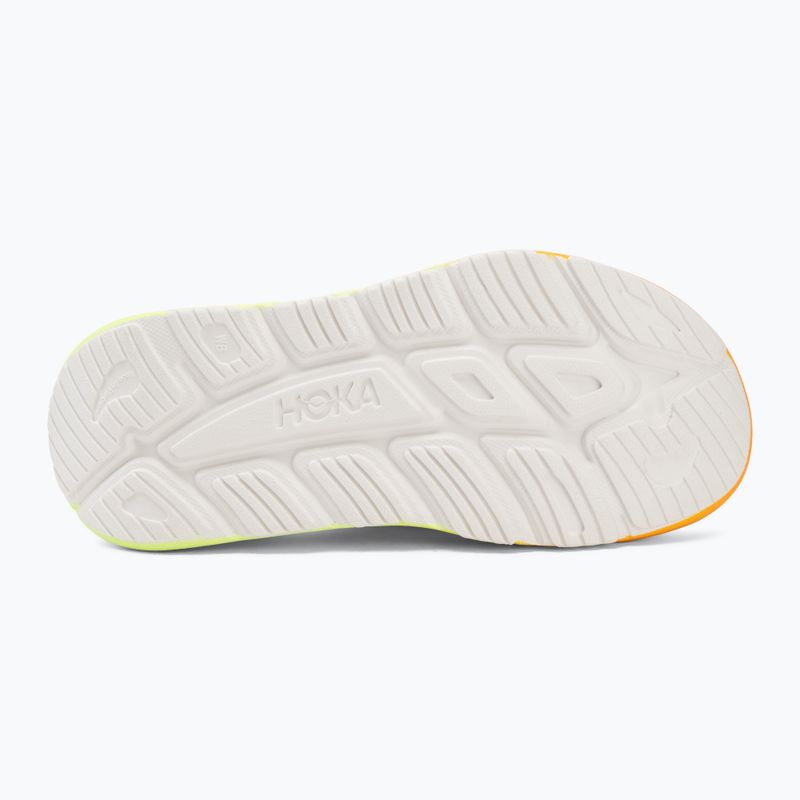Slides HOKA Ora Recovery Slide 3 white/neon yuzu 4