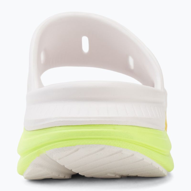 Slides HOKA Ora Recovery Slide 3 white/neon yuzu 6