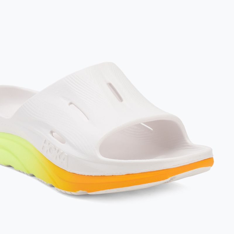 Slides HOKA Ora Recovery Slide 3 white/neon yuzu 7
